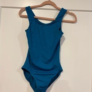 Mondor teal bodysuit